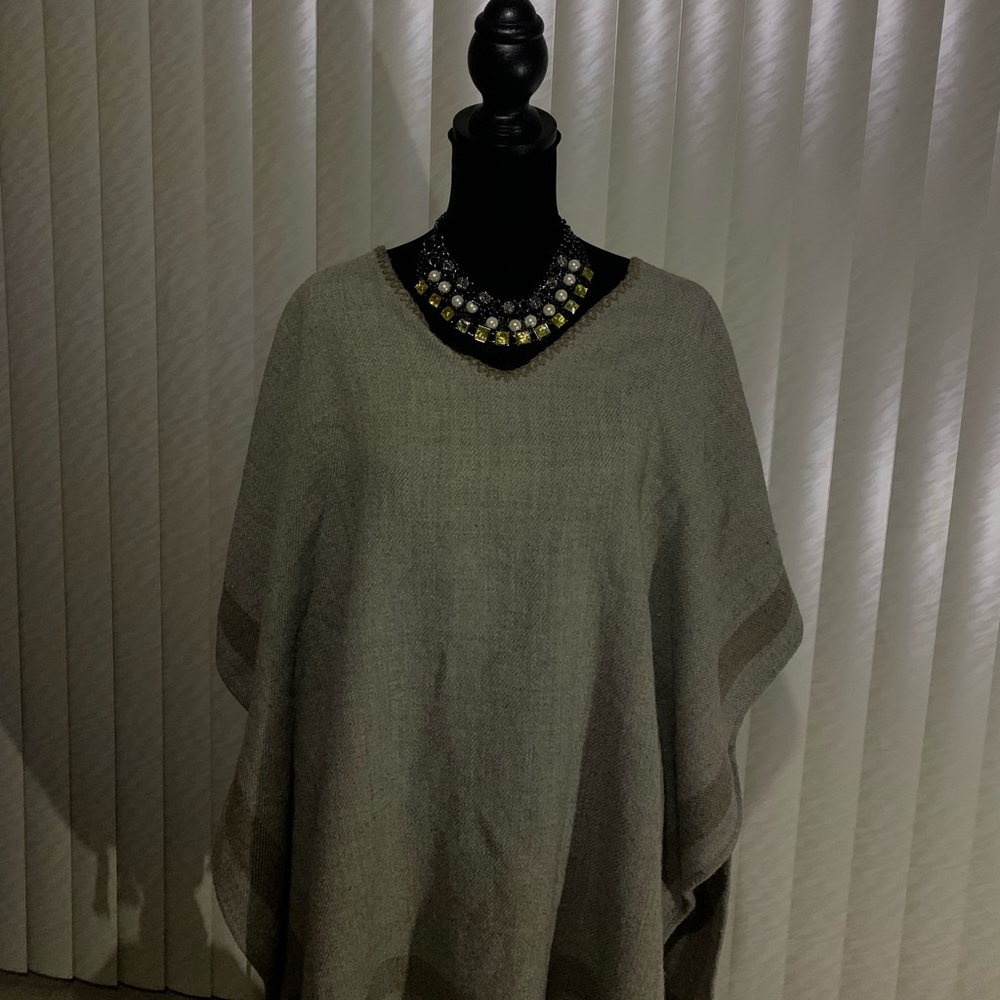 Wool Poncho
